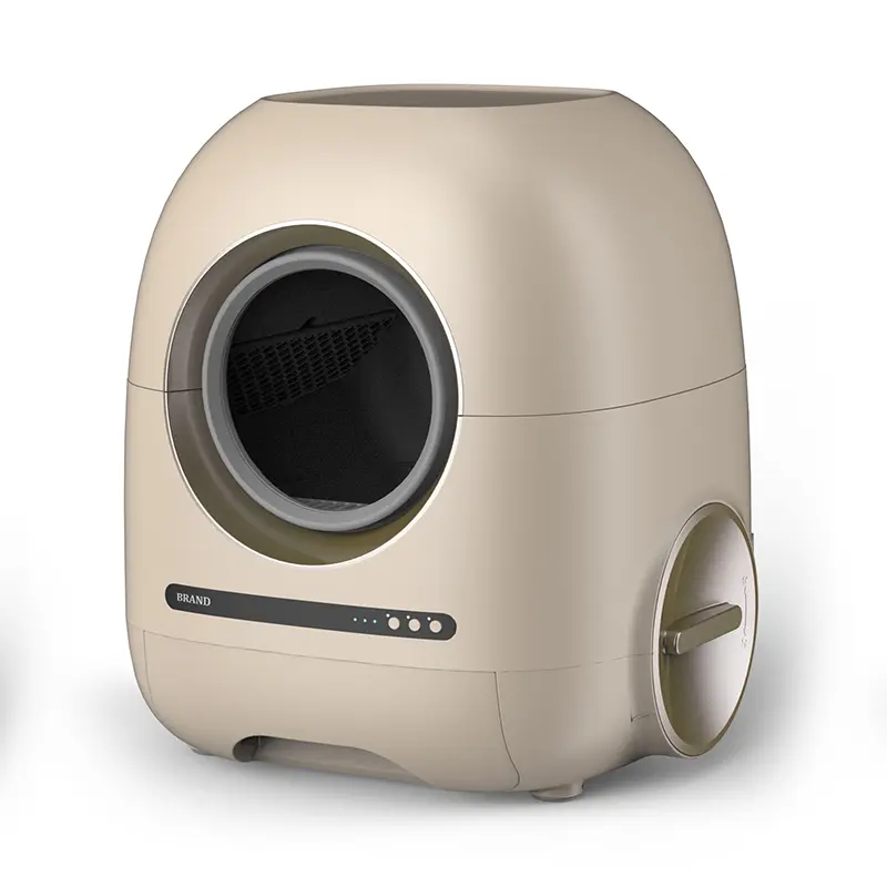 Eco-Friendly Self Cleaning Pet Cat Toilet Box Large Plastic Cat Litter Box Pan With Scoop