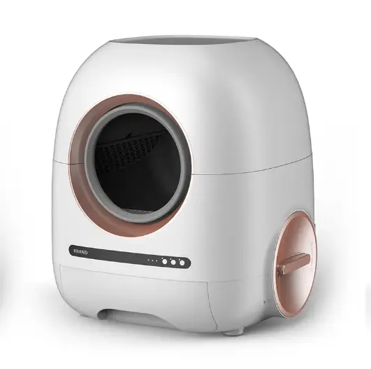 Eco-Friendly Self Cleaning Pet Cat Toilet Box Large Plastic Cat Litter Box Pan With Scoop