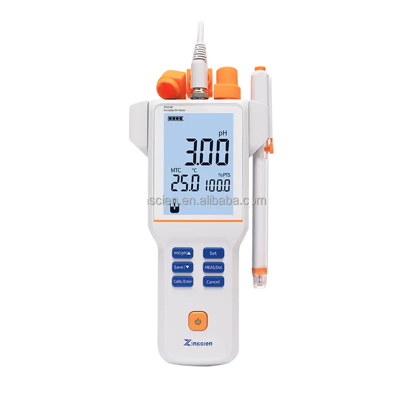 PH Meter Professional Portable High Accuracy Handheld Testing Water Quality Tester Meter