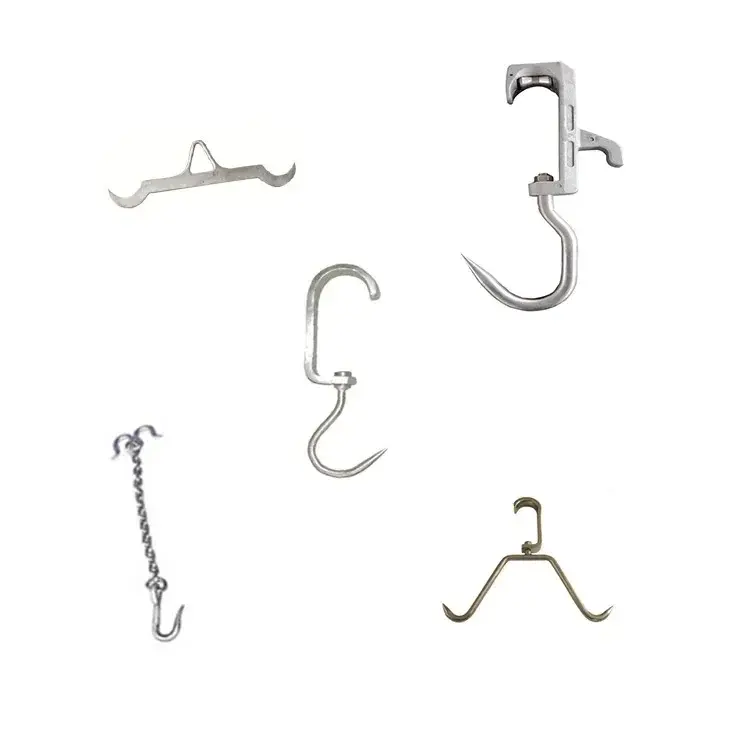 Factory supply slaughtering hooks for cattle slaughterhouse beef slaughter line accessories