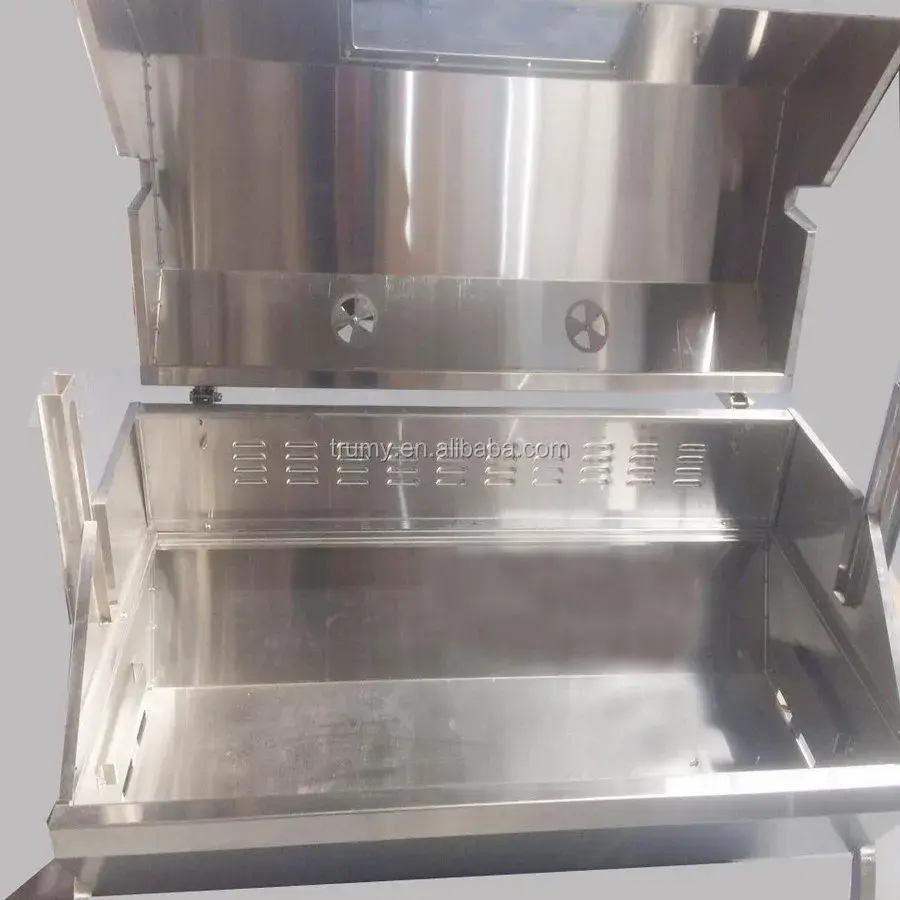 Stainless Steel Goat Pig Chicken BBQ Spit Rotisserie Roaster w/ Electric Motor