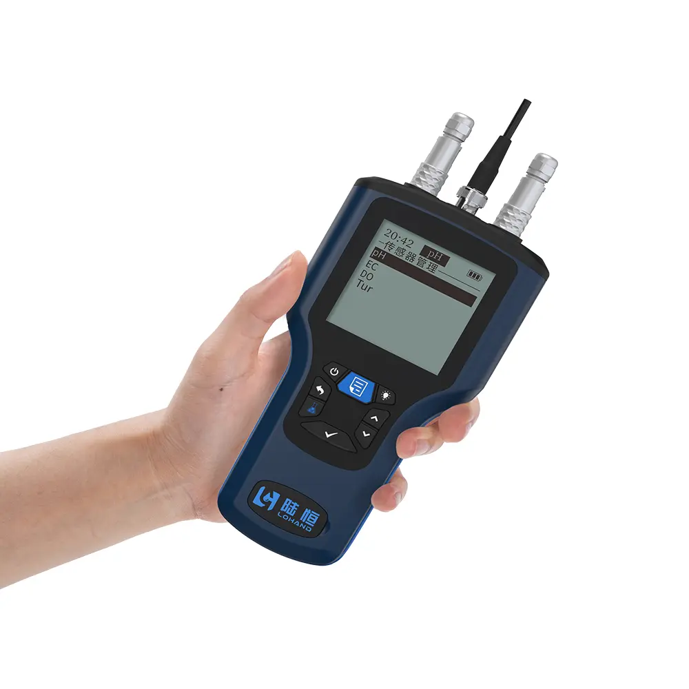 New Arrival Portable Multifunctional Water Quality Analyzer PH,ORP,Turbidity,Chlorine,Ammonia&Conductivity Optional Sensors