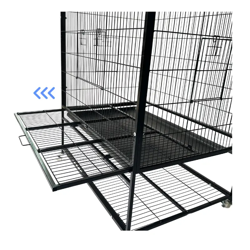 High Quality Large Space Bird Cage Foldable Breeding Cage Double-layer Bird Cage Suitable for Parrots, Pigeons and Canaries