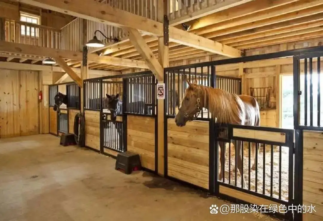 Equestrian barns european style fancy horse stable equipments for sale