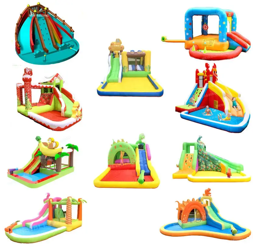 Manufacturer supplies new entertainment cartoon cat inflatable jumping castle bodyguard
