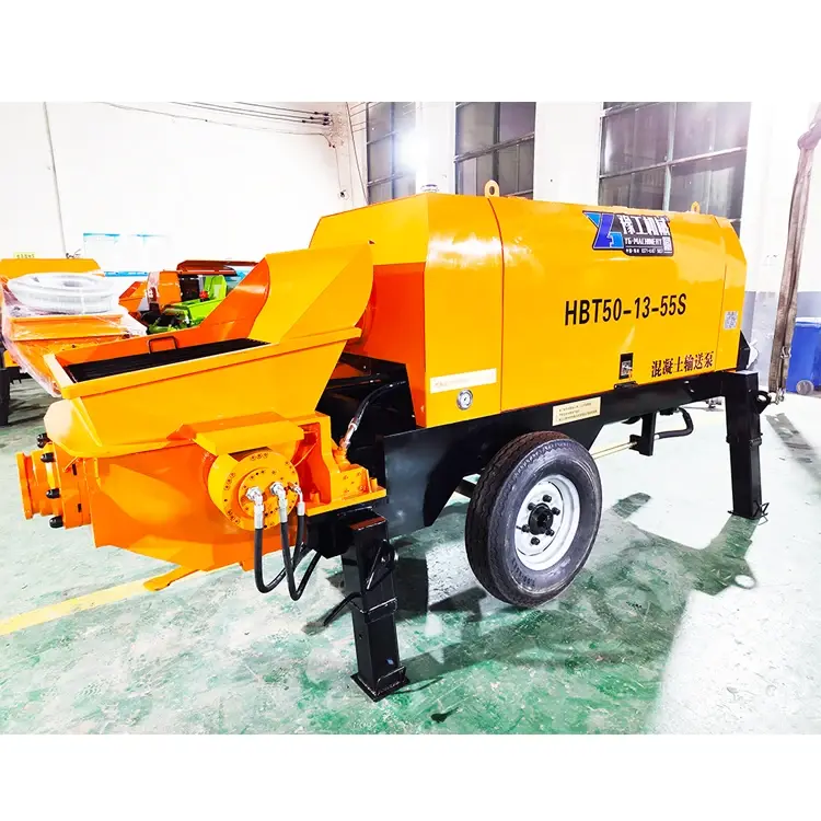YG 13-15m³/h concrete pump in dubai 120m horse mixer pump concrete machine cement pump machine concrete