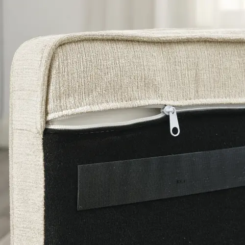 Elegant rectangular pet bed suitable for medium and large dogs, durable elevated dog sofa bed and comfortable dog sofa.