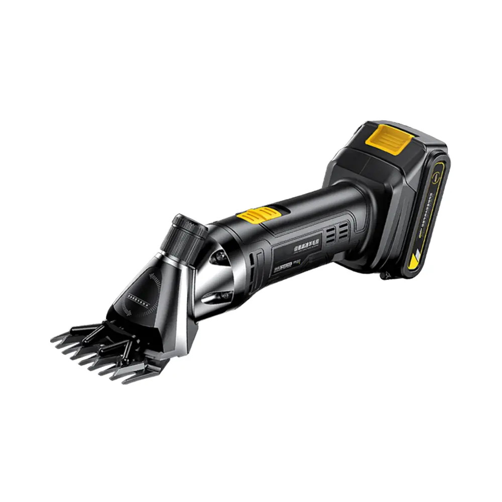 21V Lithium Battery Cordless Electric Power Shears Fast Sheep Clipper Wool Shearing Hand-held Pruning Shears with Metal Material