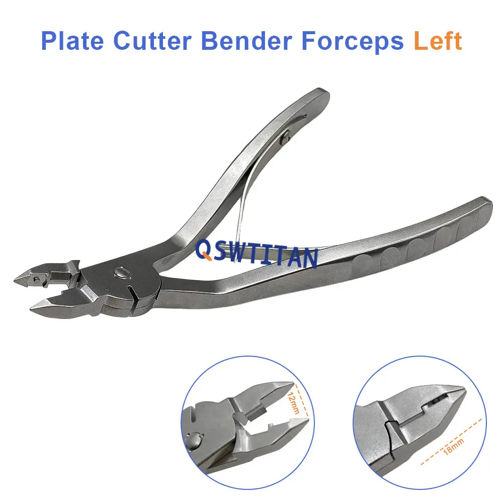 Orthopedics Plate Bender and Cutter Forceps 1.5mm /2.0mm Plate Cutter Veterinary Pet Surgical Instruments Autoclaveable