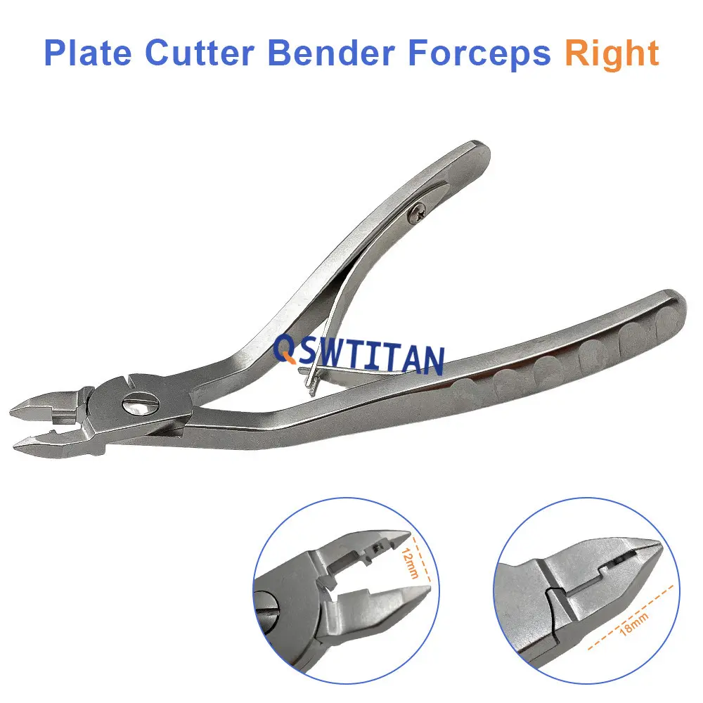 Orthopedics Plate Bender and Cutter Forceps 1.5mm /2.0mm Plate Cutter Veterinary Pet Surgical Instruments Autoclaveable
