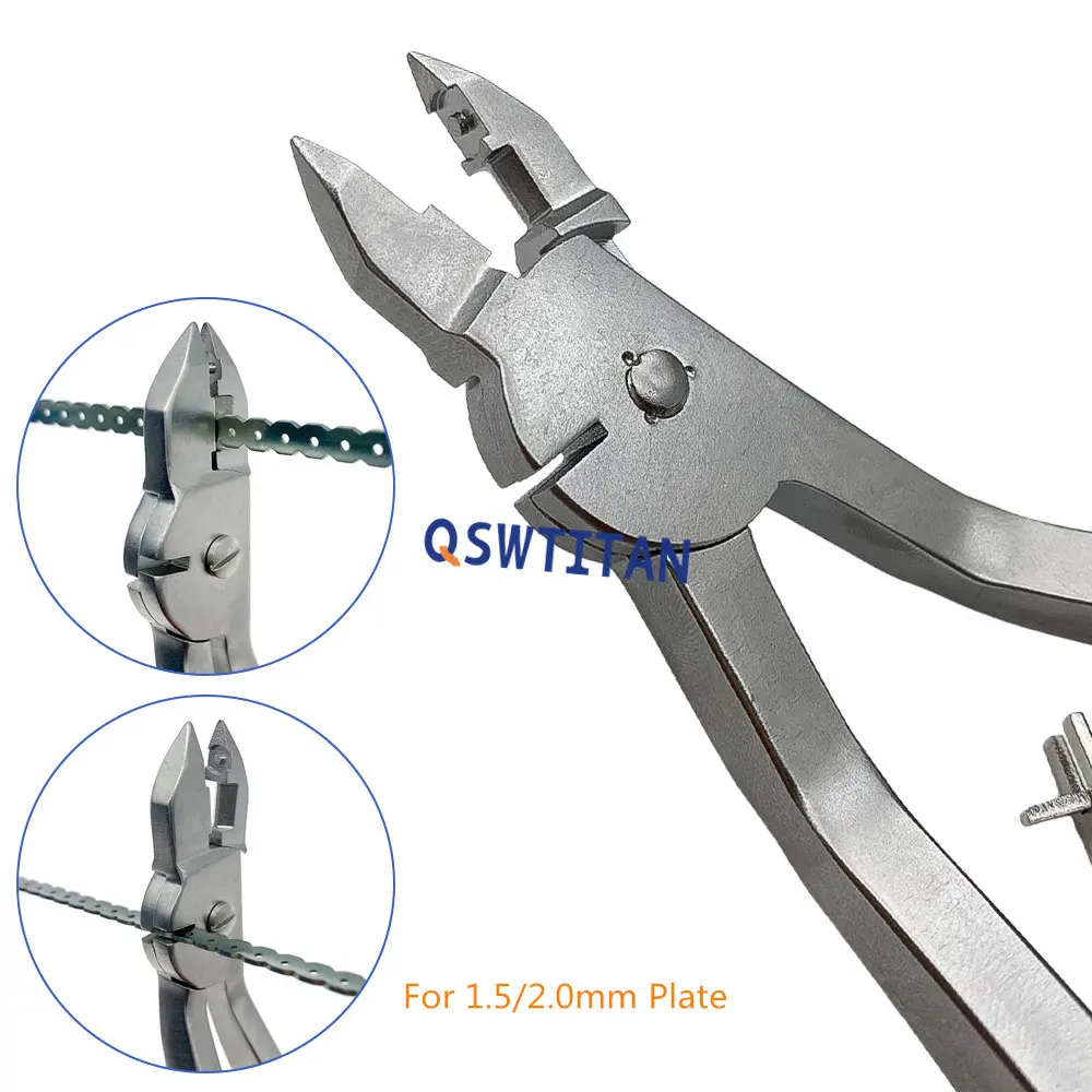 Orthopedics Plate Bender and Cutter Forceps 1.5mm /2.0mm Plate Cutter Veterinary Pet Surgical Instruments Autoclaveable