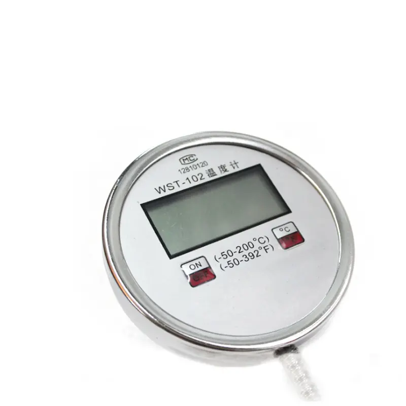 Industrial Temperature Control Table Digital Display WST-102 High-precision Digital Temperature Bimetal Thermometer Boiler