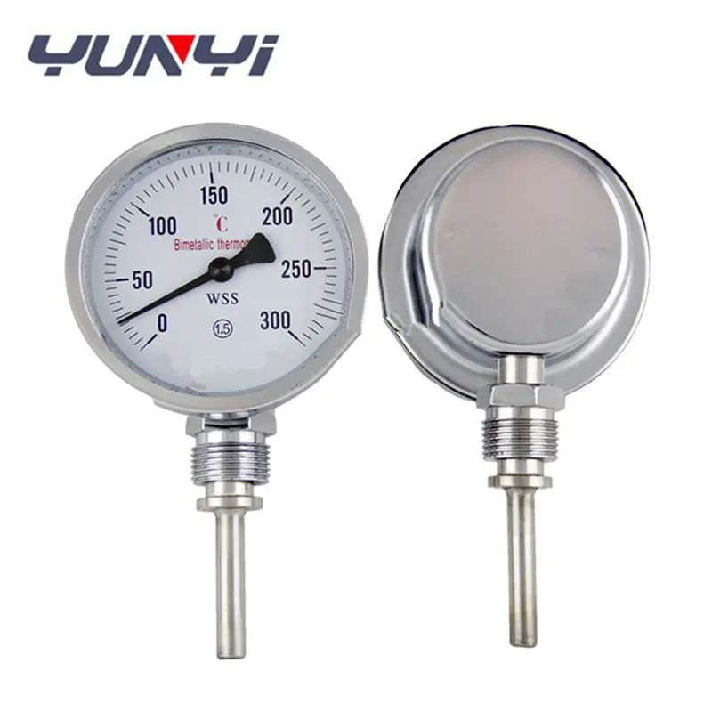 Stainless Steel Industrial Temperature Gauge Bimetal
