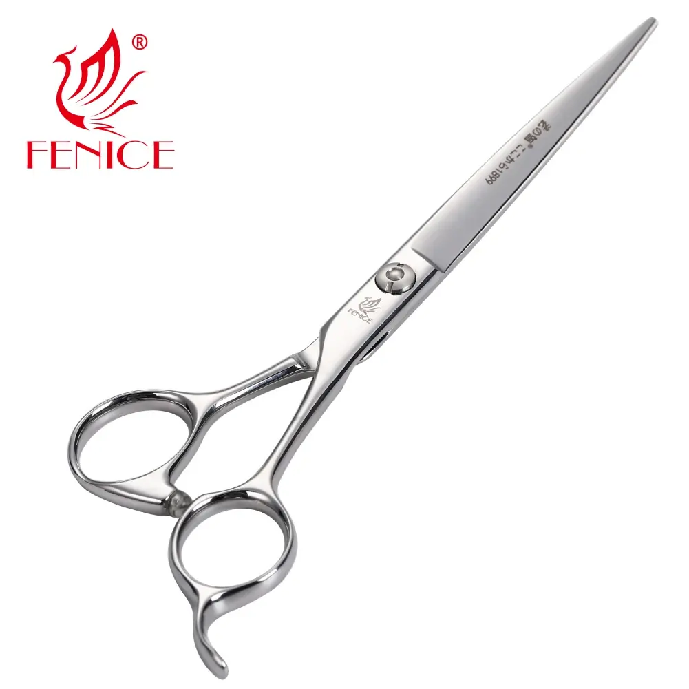 Fenice ATS 314 Alloy Steel Sharp Blade Fenice Professional Pet Grooming Straight Scissors