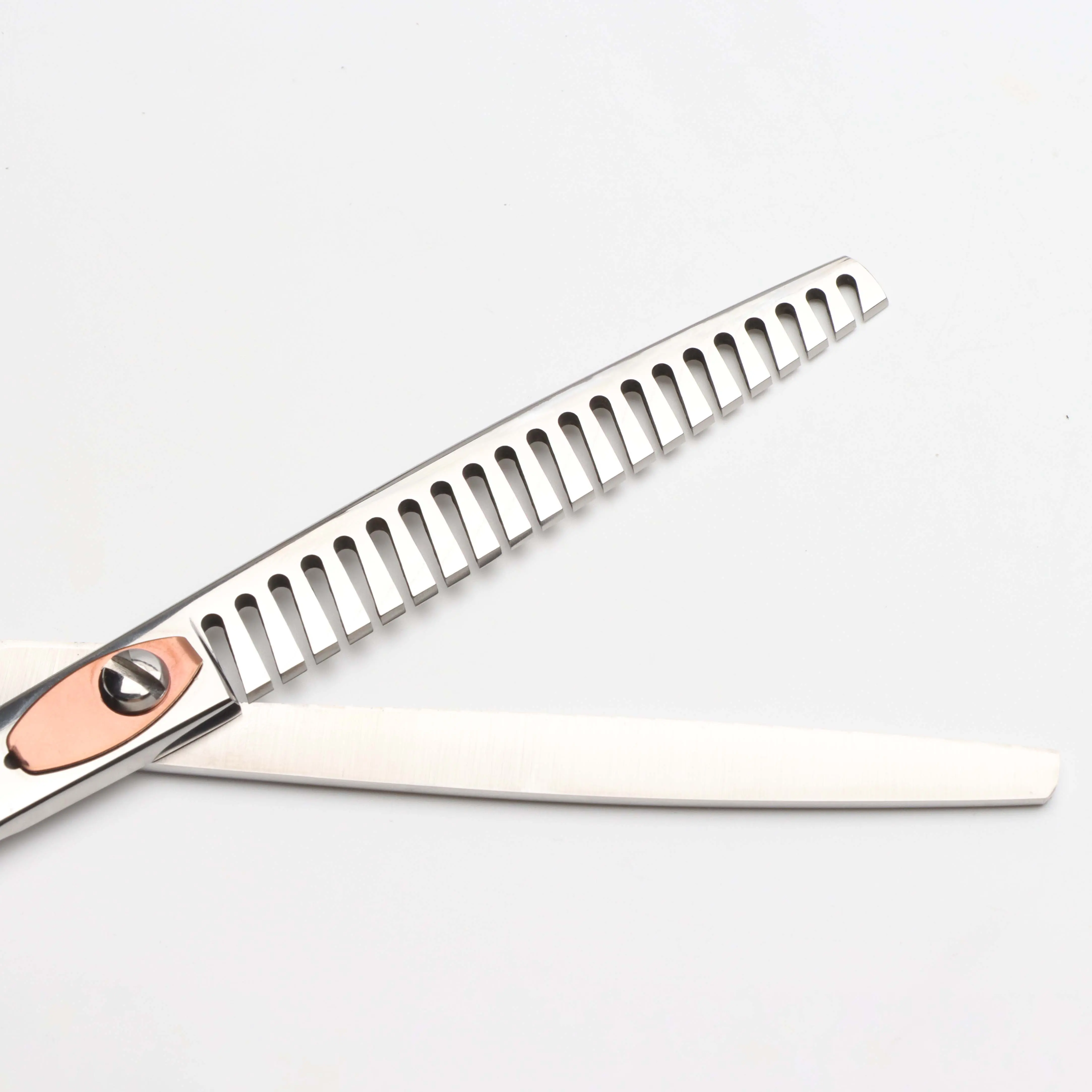 New Design Handmade pet chunker scissors 7.5 inches 21tooth 440C chunker shear groomer