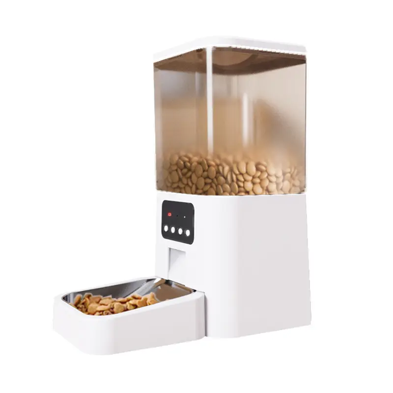 Automatic Cat Feeder WiFi  Video Smart Pet Feeder 6L Auto Dog Food Dispenser for Dry Food