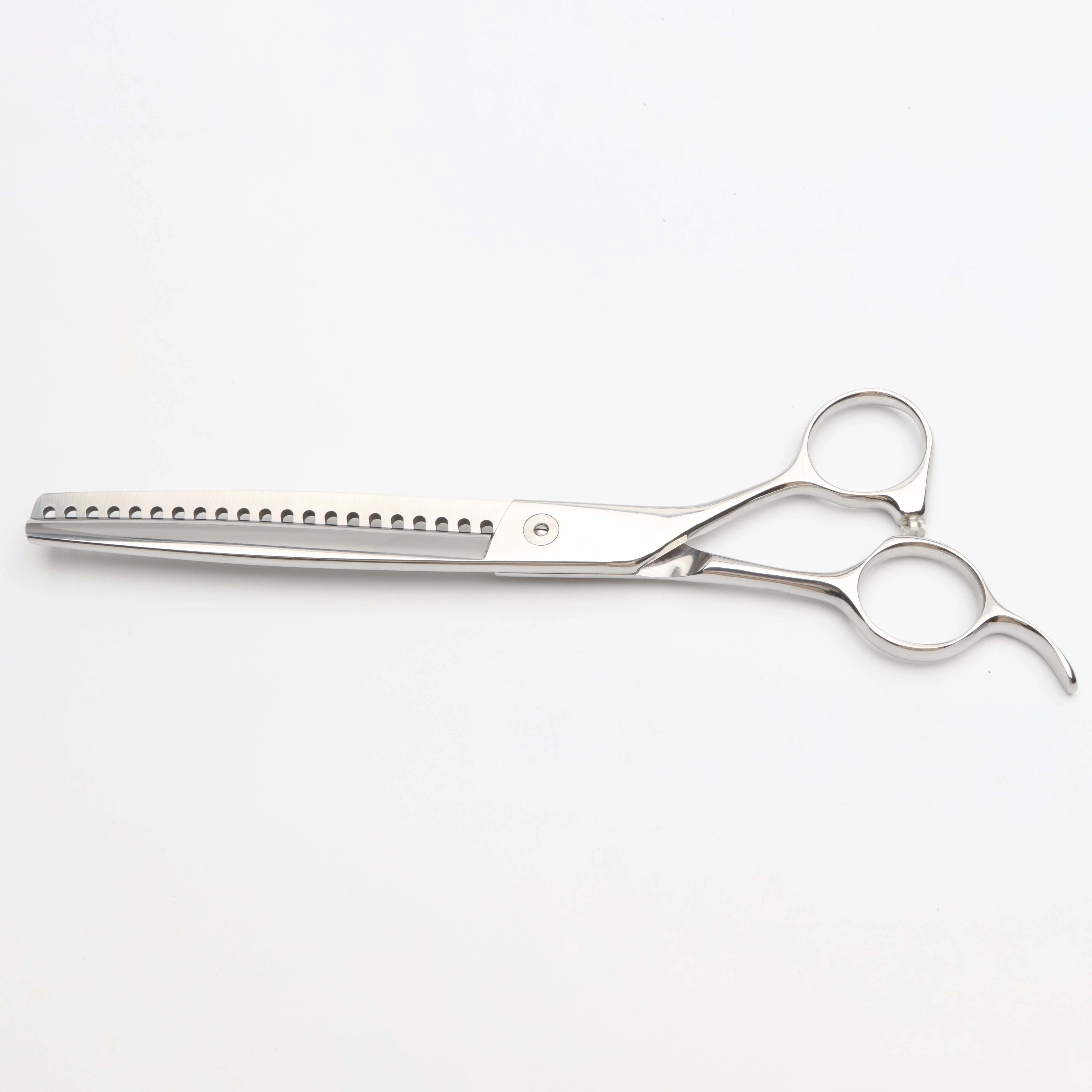 New Design Handmade pet chunker scissors 7.5 inches 21tooth 440C chunker shear groomer
