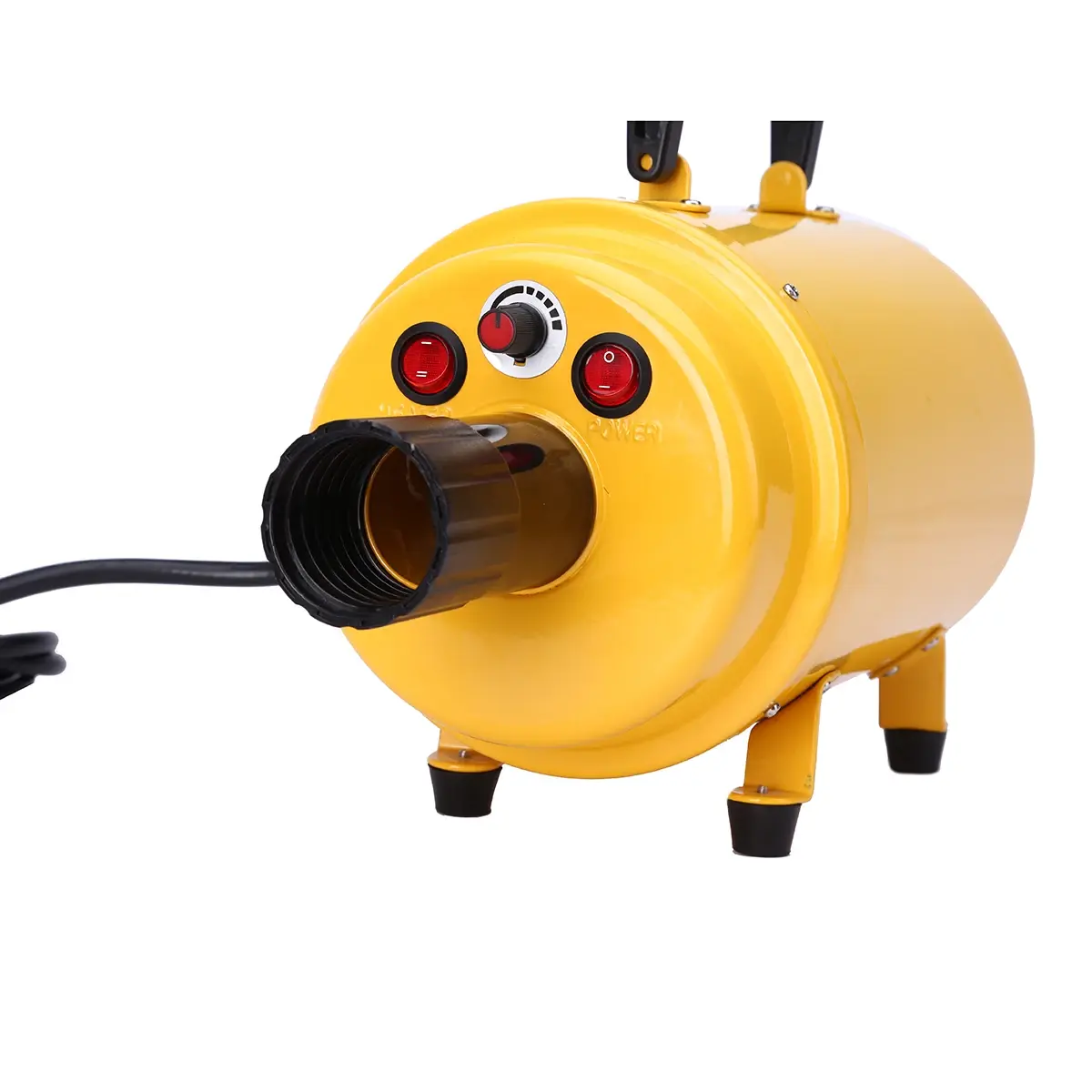Pet Hair Dryer With Variable Wind Speed and Temperature With Four Nozzles For Grooming Store Dog Cat Small Animals