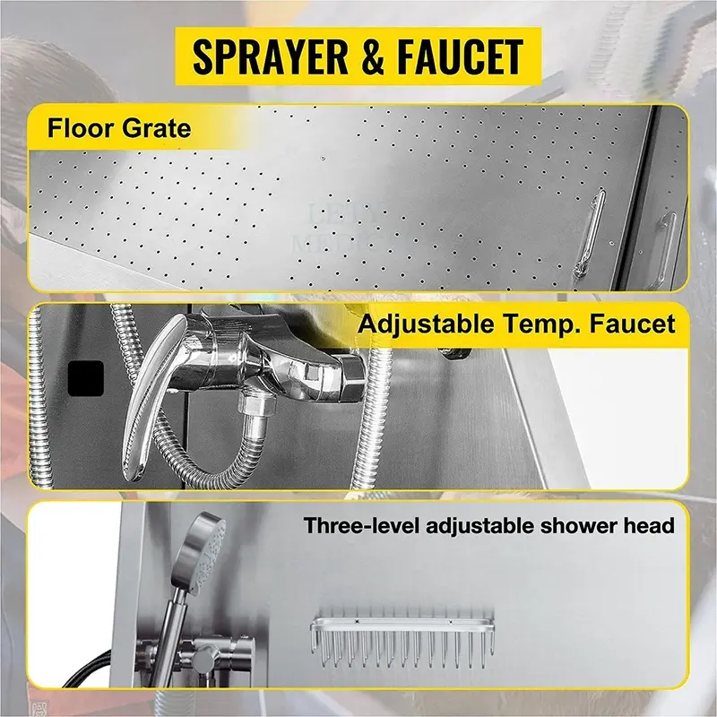 Pet Pool Stainless Steel Pet Spa Tub Pet Clinic Offers Dog Grooming Tub