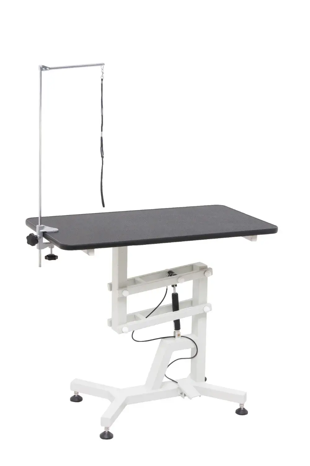 831 Durable Pet Grooming Table Round Top Air Lifting Dog Grooming Table