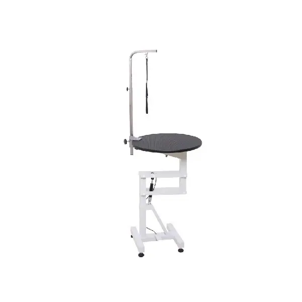 831 Durable Pet Grooming Table Round Top Air Lifting Dog Grooming Table