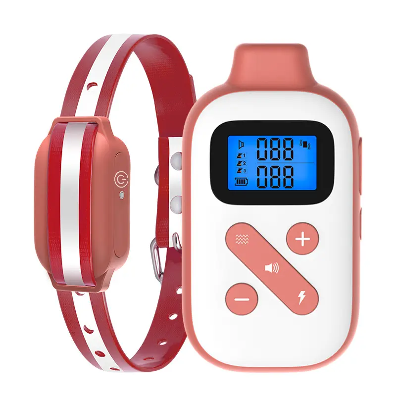 Waterproof Anti-Barking Dog Collar Remote Control Training Device Anti-Disturbance Pet Training Artifact Wholesale Plastic