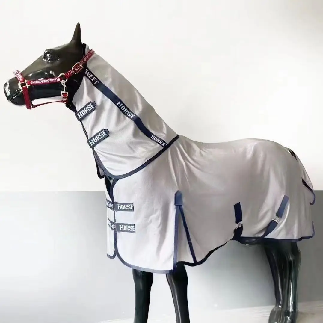 Mosquito and insect resistant breathable horse vest rug