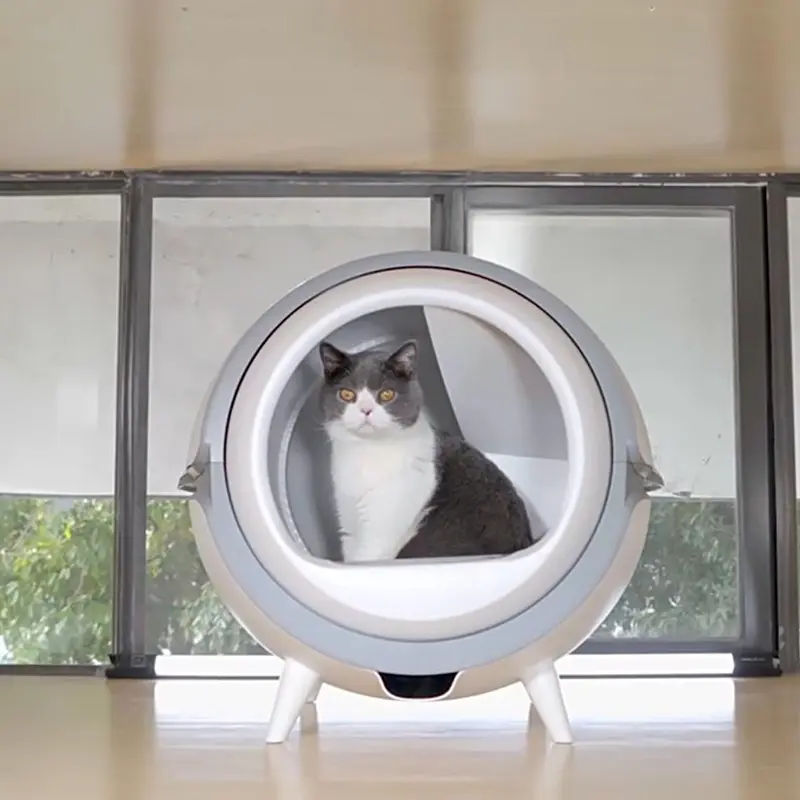 Factory Custom Self Cleaning Litter Box Wifi App Control Automatic Cat Litter Box Extra Large Smart Litter Box for Multiple Cats