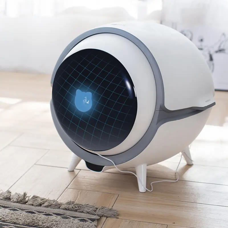 Factory Custom Self Cleaning Litter Box Wifi App Control Automatic Cat Litter Box Extra Large Smart Litter Box for Multiple Cats