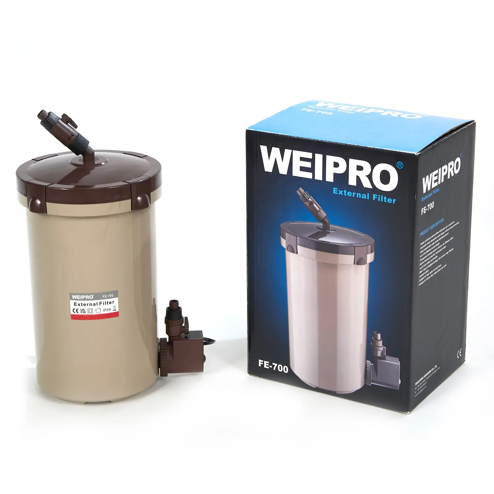 Factory Wholesale 10W/12W/19W ABS Plastic Aquarium External Filter Adjustable Water Flow External Filter for Aquarium Fish Tank