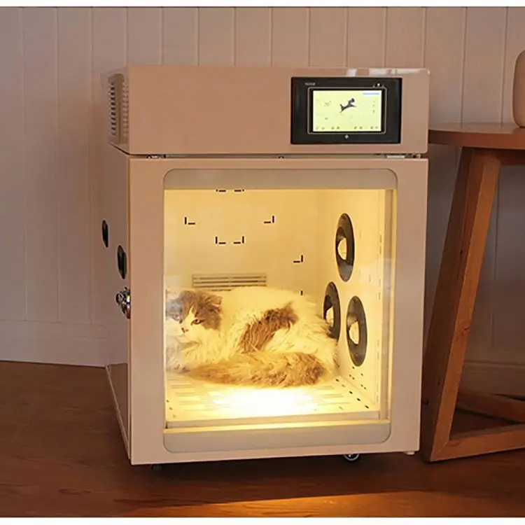 Adjustable Temperature Cat Pet Dryer Room Machine Automatic Pet Drying Box Dryer for Pet Cat Grooming