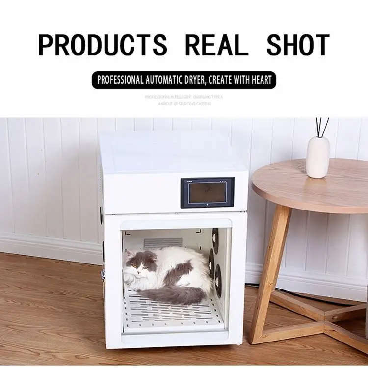 Adjustable Temperature Cat Pet Dryer Room Machine Automatic Pet Drying Box Dryer for Pet Cat Grooming