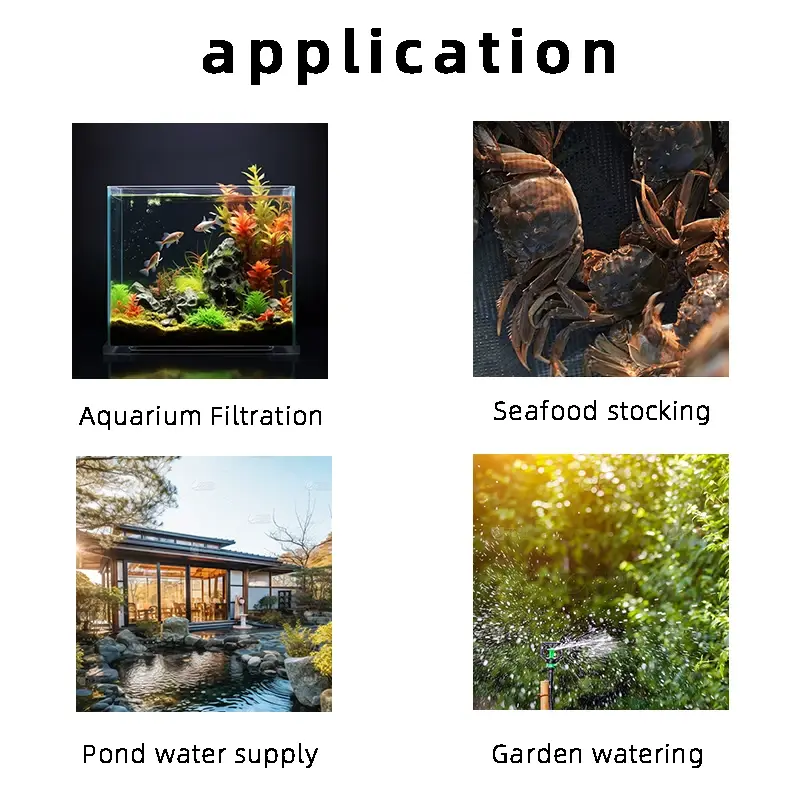factory price aquarium koi pond fountain pump 110v submersible pump wholesale water pump for fish pond