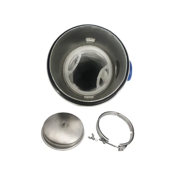 Water Filtration System High Flow Stainless Steel Multi Bag Filter Housing for Chemical Industry