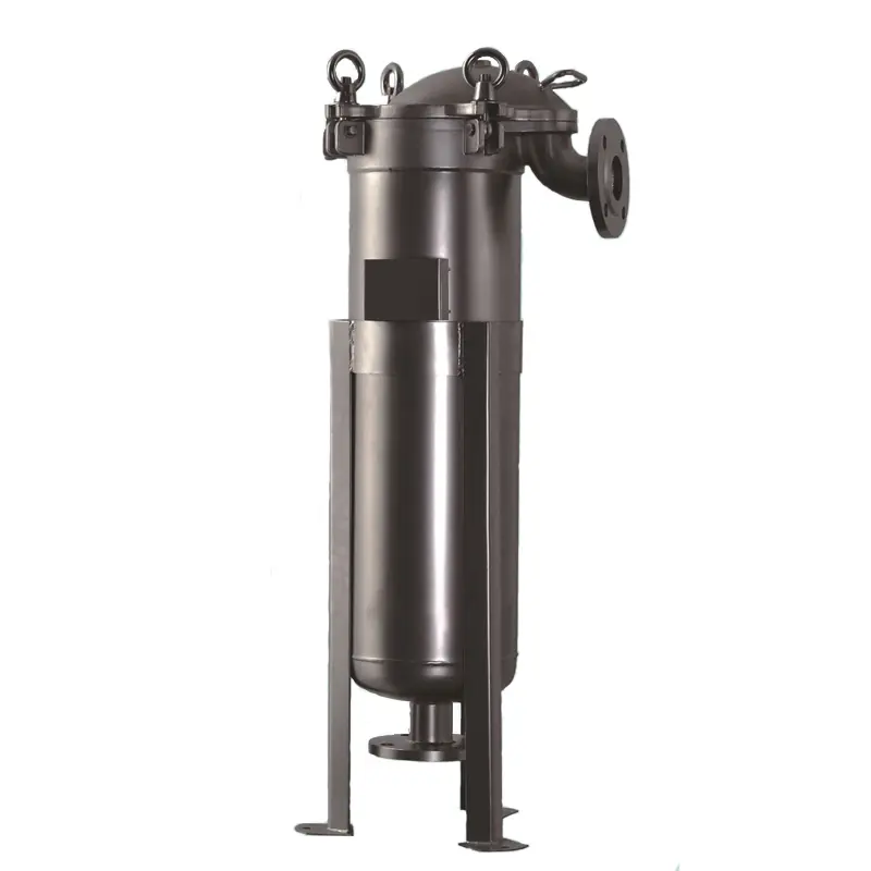 Water Filtration System High Flow Stainless Steel Multi Bag Filter Housing for Chemical Industry