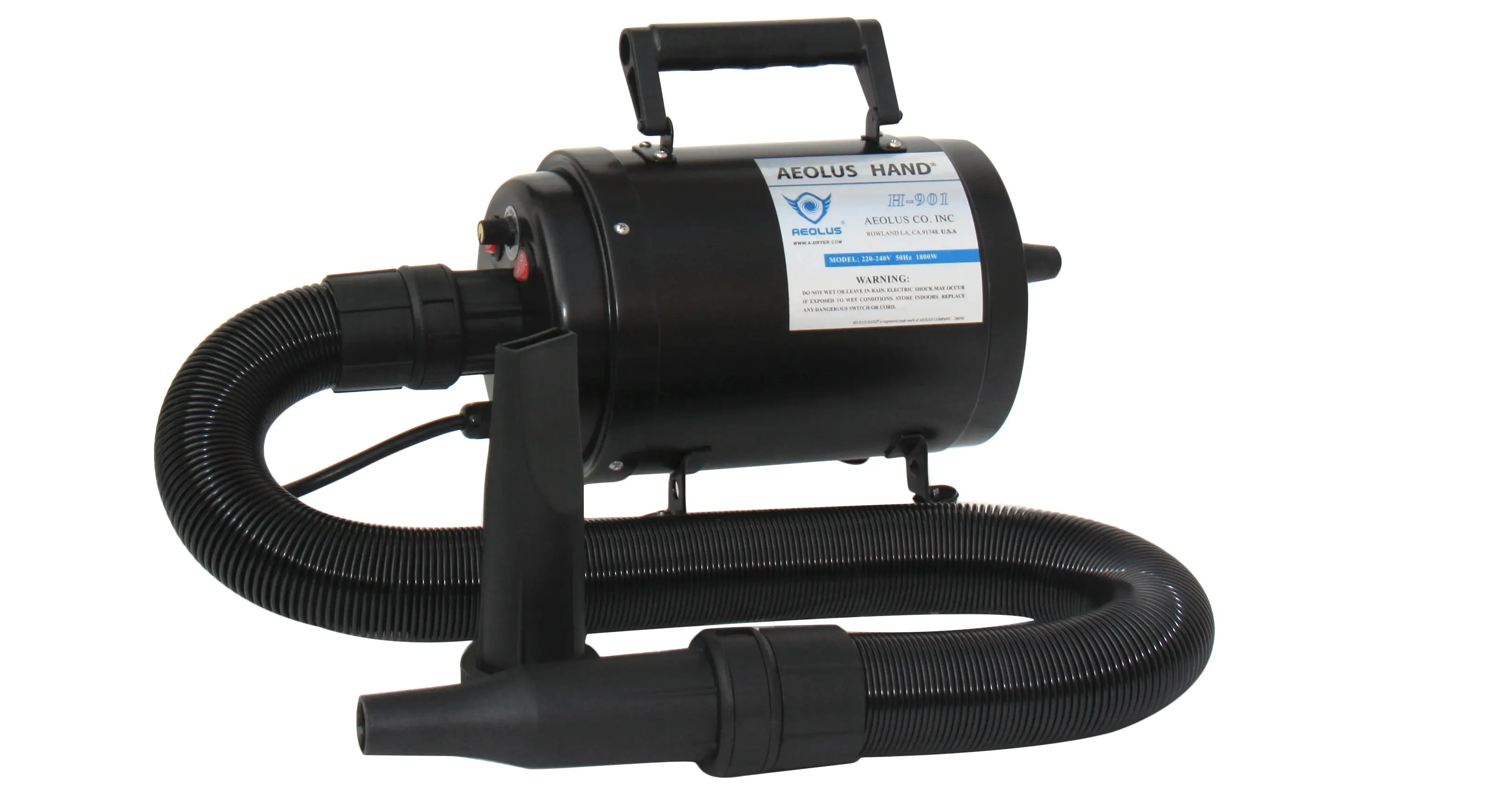 Stepless Adjustable Speed Pet Hair Force Dryer Dog Grooming Blower with Heater