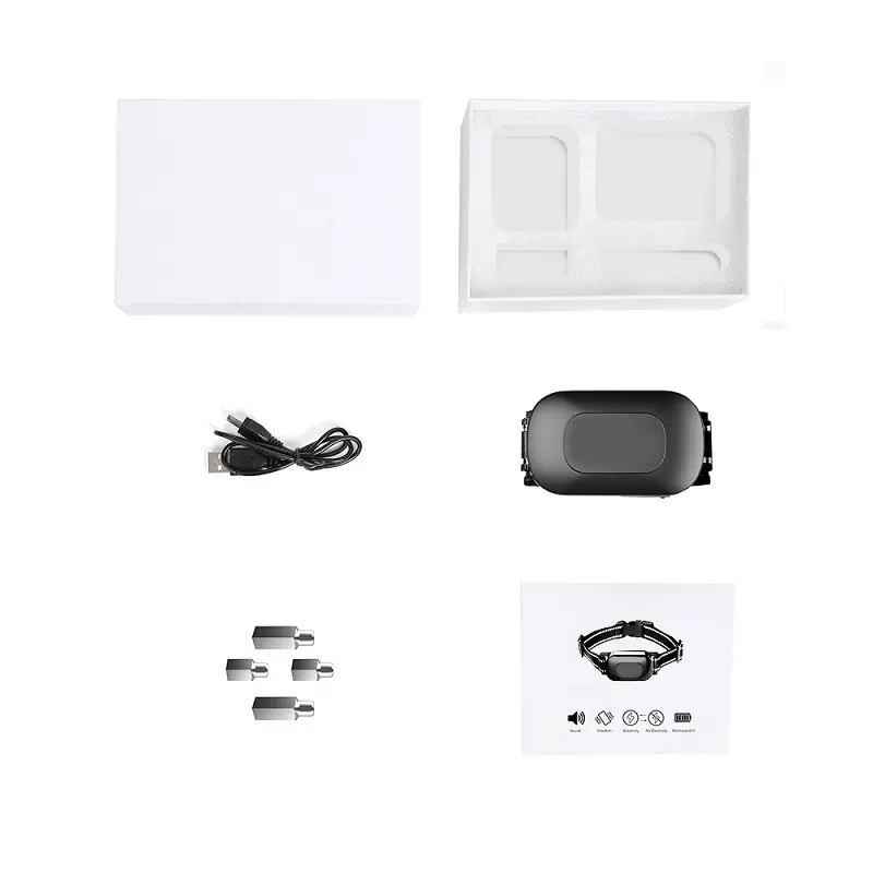 Wholesale Intelligent Wireless Remote Control Trainer Nylon Bark Stop for Dog Training Pet Supplies