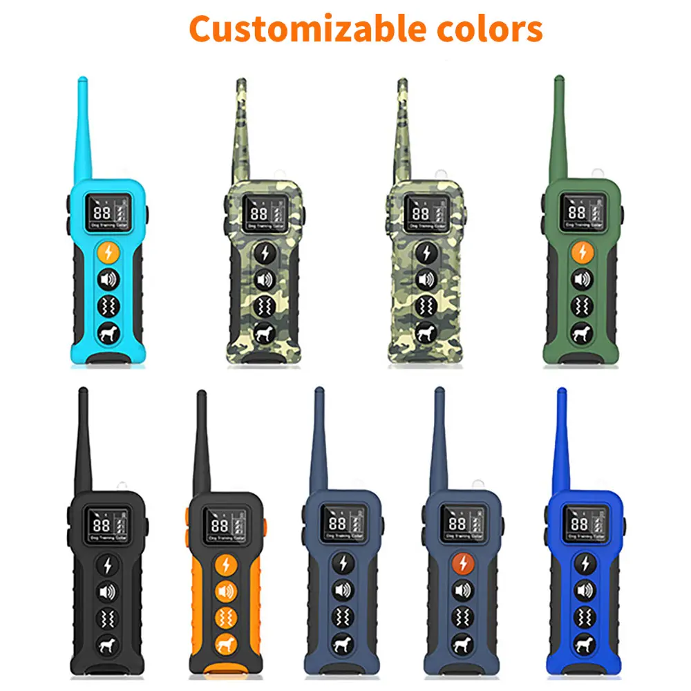 Professional Rechargeable Bark Control Trainer Collar Strong Anti-Interference Ability for Dog Training