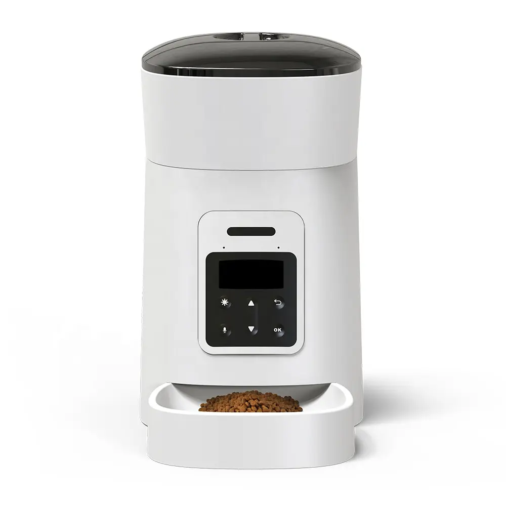 4.3L Capacity Pet Feeder Automatic Food Dispenser Cats Dogs Pet Feeding Machine