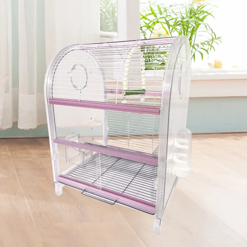 Bird cage, cage accessories, iron mesh cage, transparent cage, bird house,  parrot cage  ,customizable colors cage