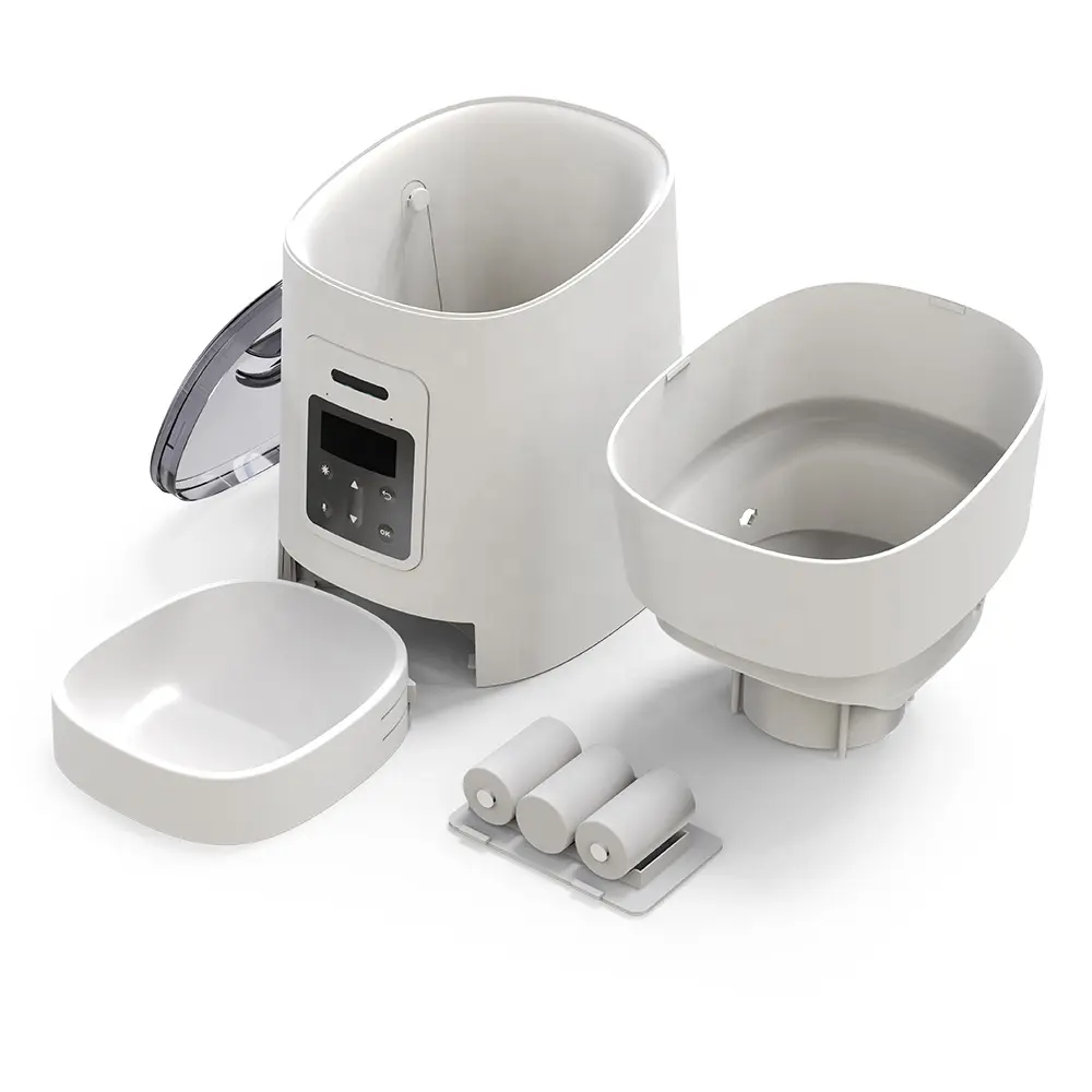 4.3L Capacity Pet Feeder Automatic Food Dispenser Cats Dogs Pet Feeding Machine