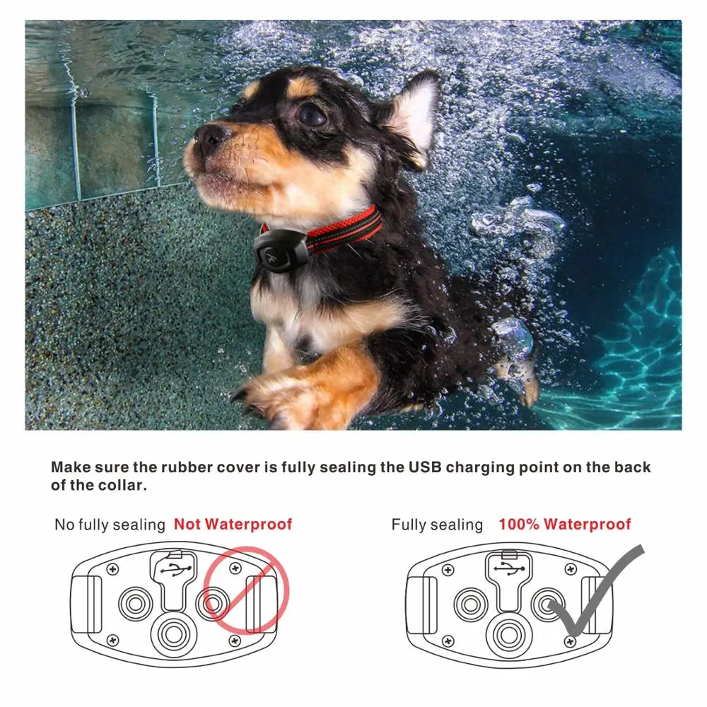 Hot Pet Supplies Wholesale Anti Bark Collars with Remote Control Electronic Luxury Summer Pet Training Collar Charm