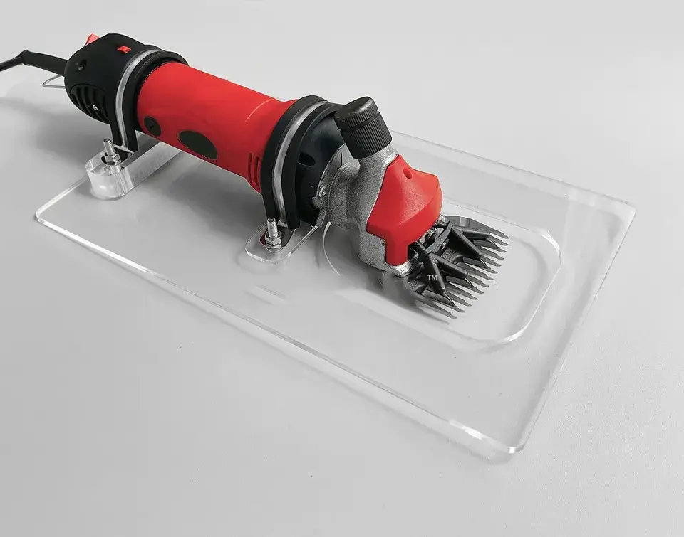 Speed Adjustable Electric Sheep Hair Clipper Grooming Scissors Goat Wool Shearing Cutting Machine