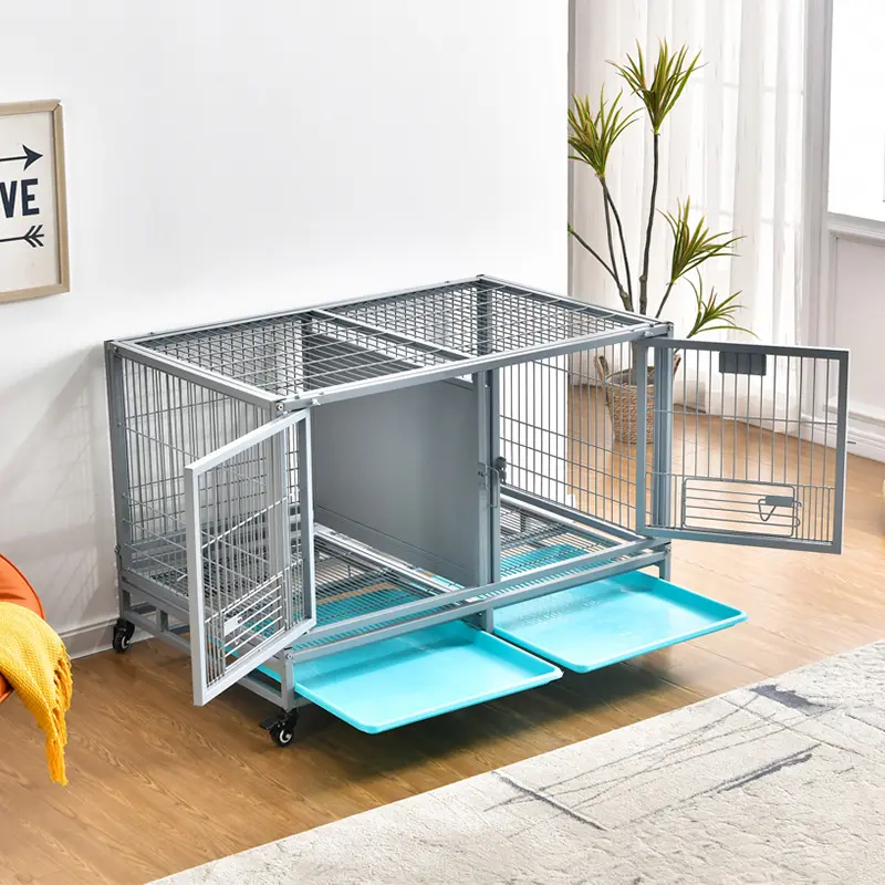 Pet Cages and Dog Kennels  Dog Crates and Heavy duty Stackable Dog Houses