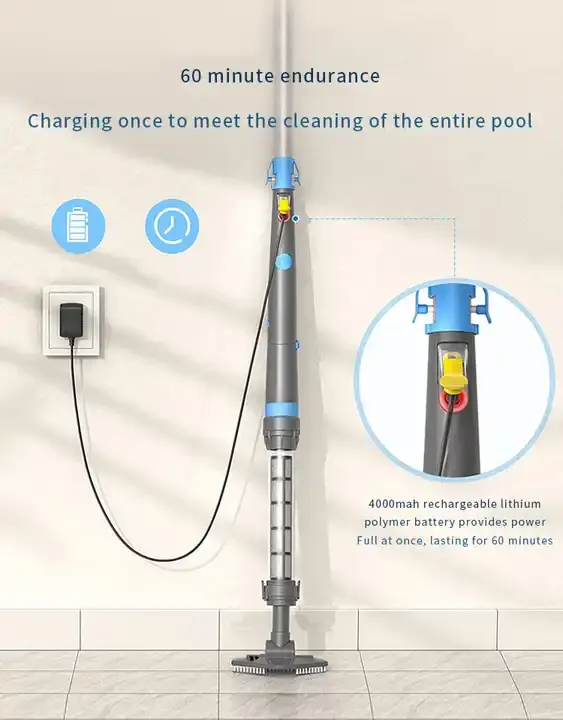 Spa Rechargeable handheld vacuum cleaner portable swimming pool vacuum cleaner