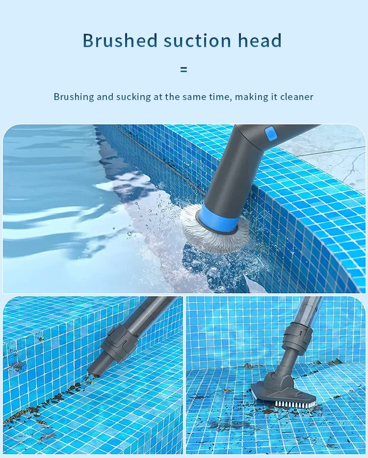 Spa Rechargeable handheld vacuum cleaner portable swimming pool vacuum cleaner