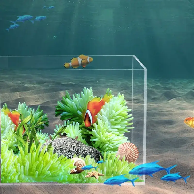 Back filter glass tank sea water aquarium aquarium