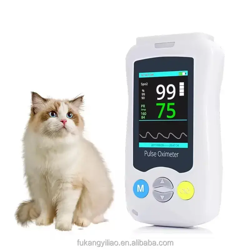 Handheld Small Animal Veterinary Vet Pulse Oximeter Diagnosis hand held Pulse Oximeter