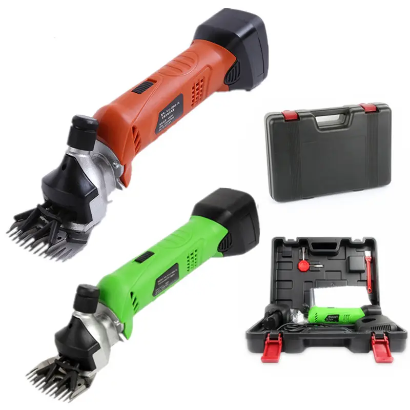Electric Goat Wool Shearing Machine Animal Cordless Sheep Shear Clippers Goat Hair Trimmer Cutting Wool Shear