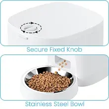 New Arrivals Smart Microchip Pet Cat Food Storage Container Dispenser Slow Dog Bowl Automatic Feeders